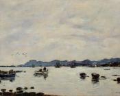 尤金 布丹 : Golfe-Juan, the Bay and the Mountains of Esterel